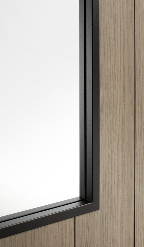 Monaco Laminate Glazed Pre-finished Light Grey Laminate