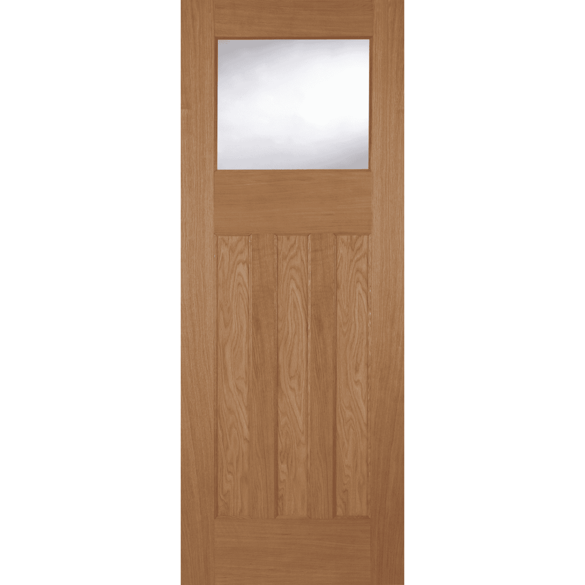 Oak 1930 1 Light Unglazed