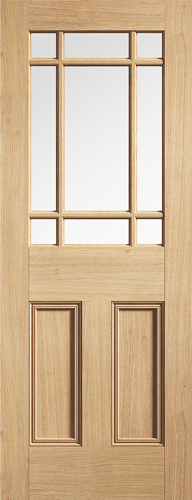 Downham Glazed Unfinished Oak