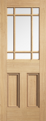 Downham Glazed Unfinished Oak