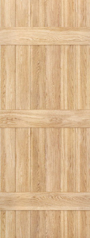 Oak Ledged Unfinished Oak