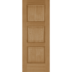 Oak Madrid 3 Panel Internal Door