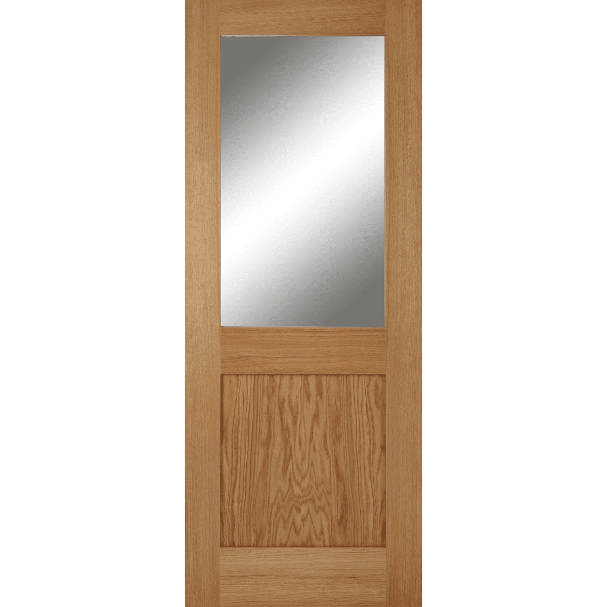 Oak Marlborough 1 Light Clear Glazed Internal Door