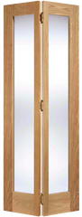 BIFOLD OAK PATTERN 10 GLAZED