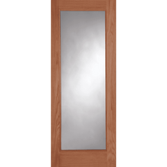 Oak Pattern 10 Clear Glazed Internal Fire Door PM
