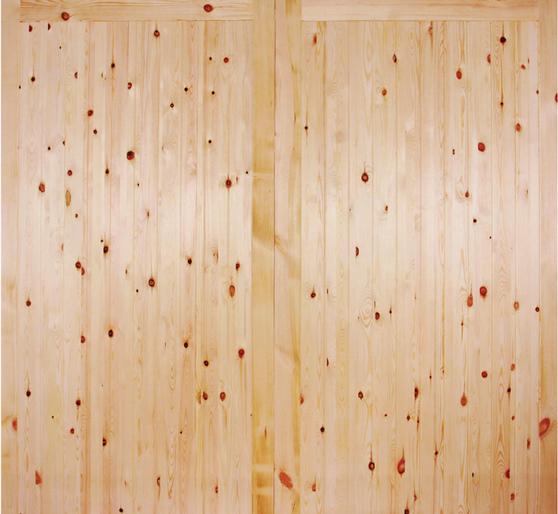 FL&B Garage Door Redwood