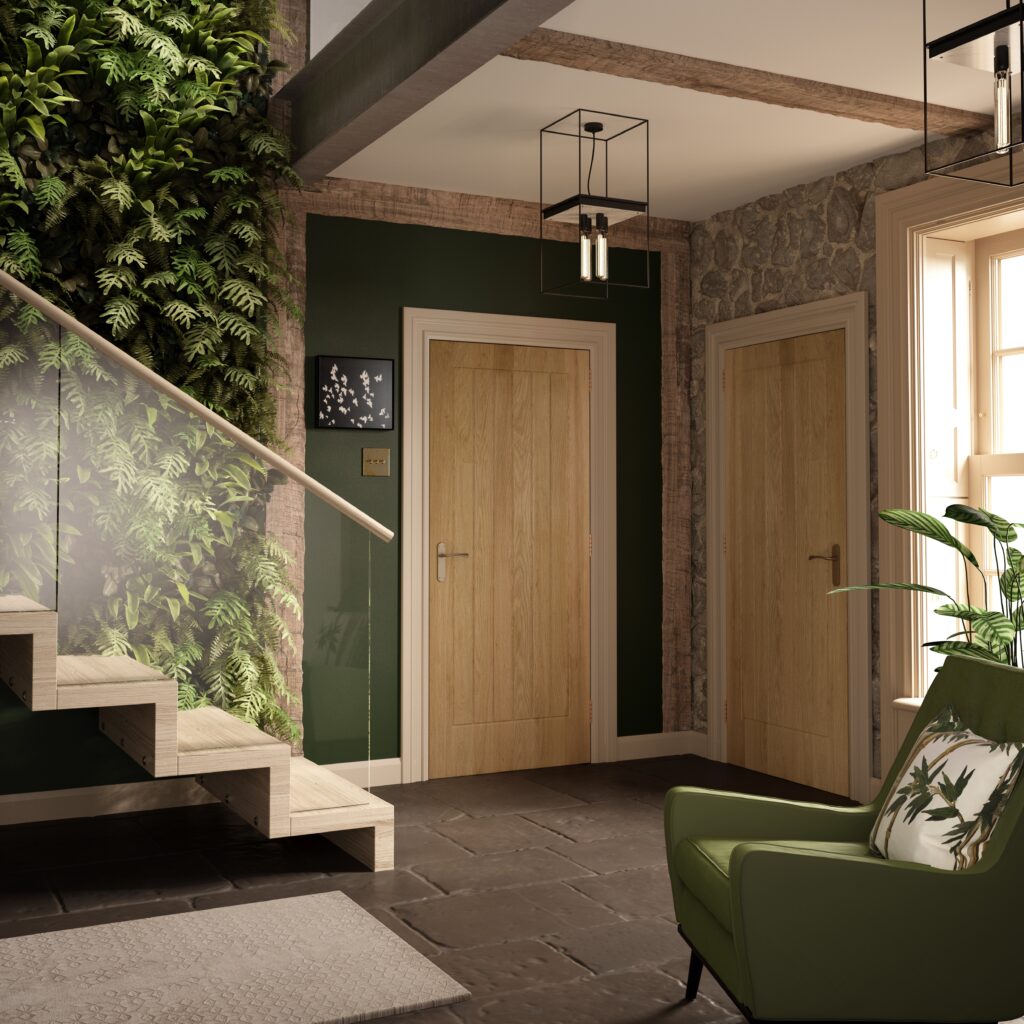 Internal Solid Oak Suffolk Statement