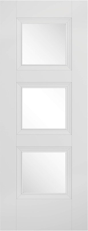 AMSTERDAM 3 PANEL WHITE PRIMED