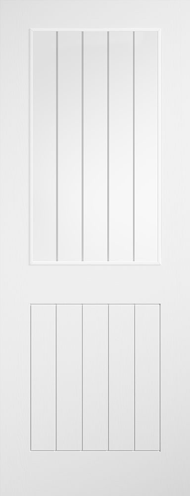 Laminate Cottage Glazed Pre-finished White Laminate