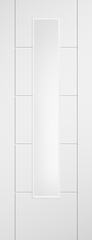Laminate Ladder Glazed Pre-finished White Laminate