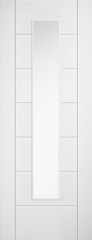 Laminate White Glazed Linear 7 Panel