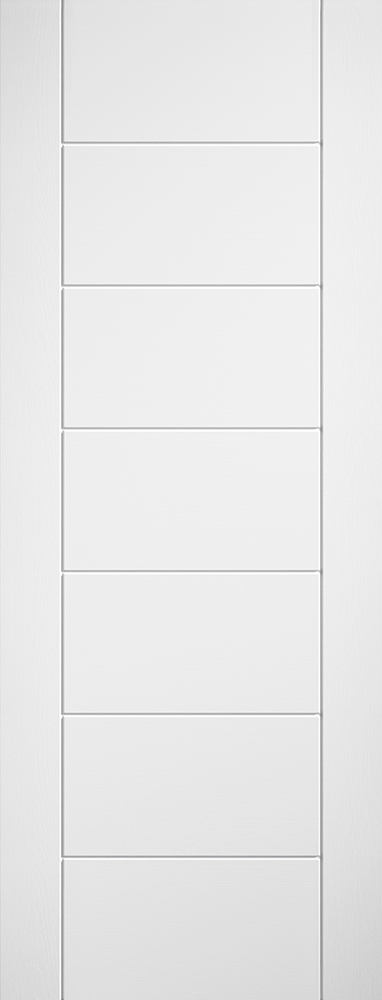 Laminate White Linear 7 Panel
