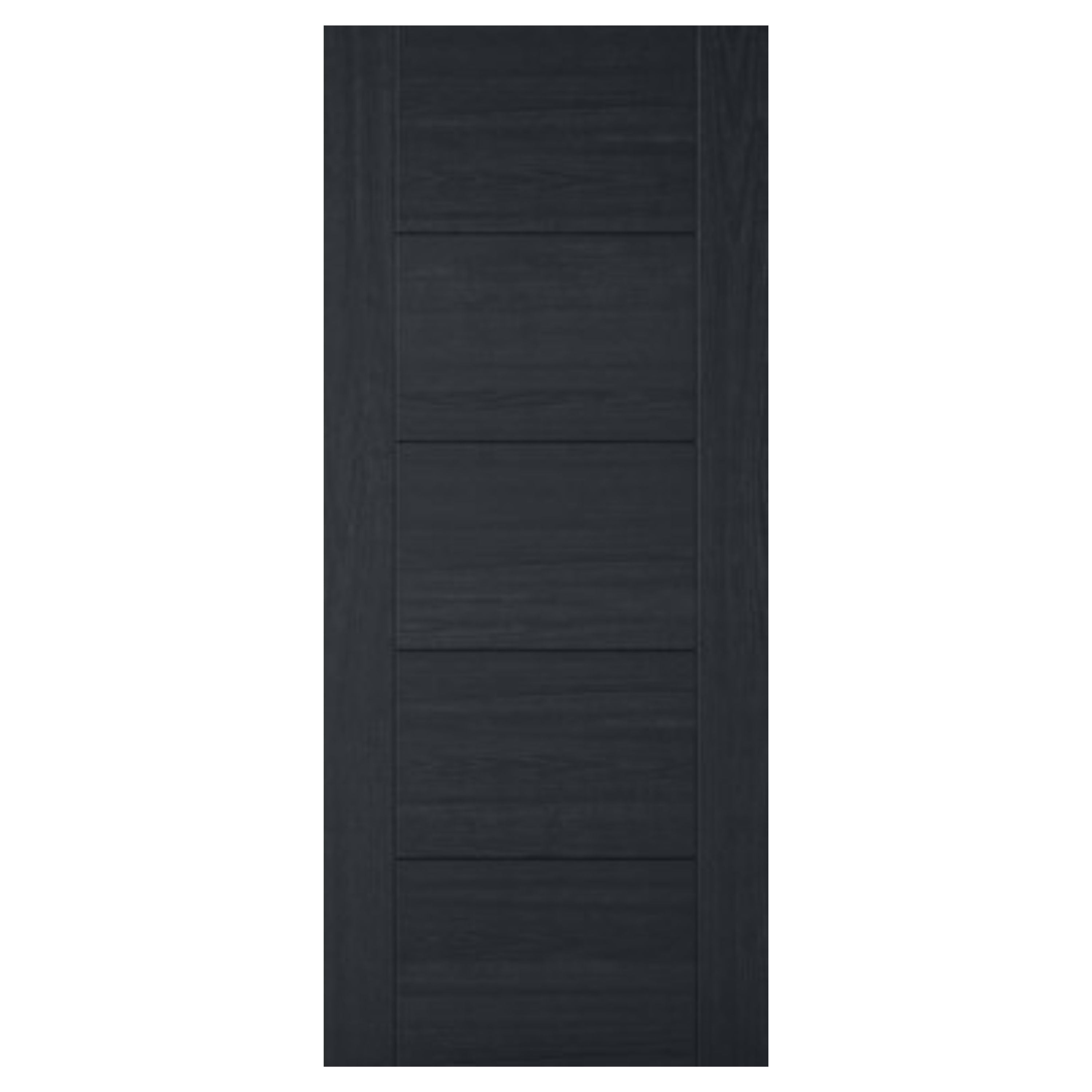 Black Oak Iseo Fire Door Prefinished