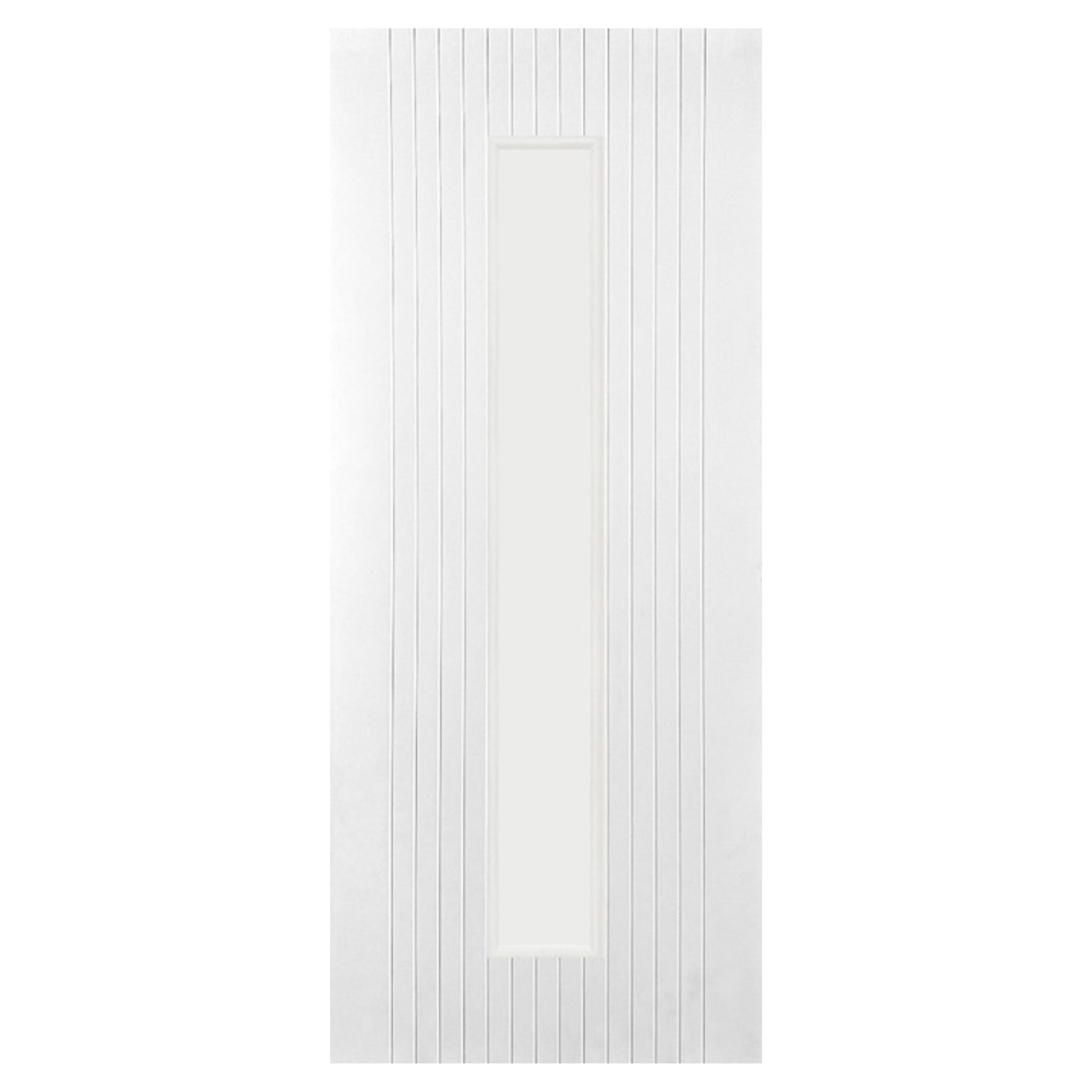 White Primed Athena Fire Door