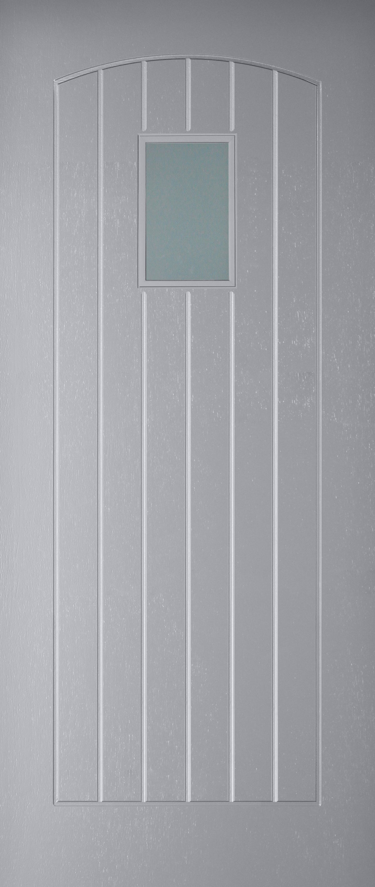 Thermawood Grey Devon Obscure Glazed External Door