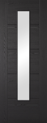Laminate Black Iseo 1 Light Fire Door