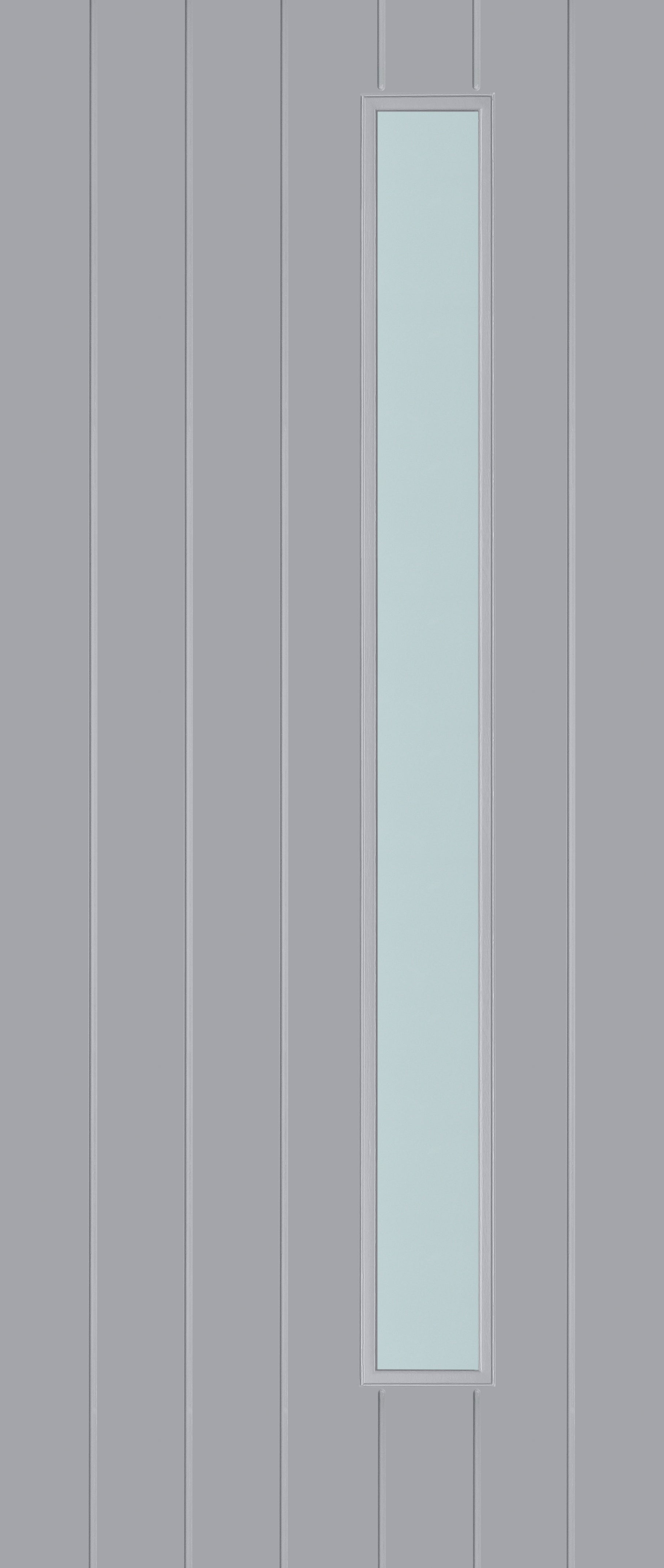 Thermawood Grey Surrey Obscure Glazed External Door