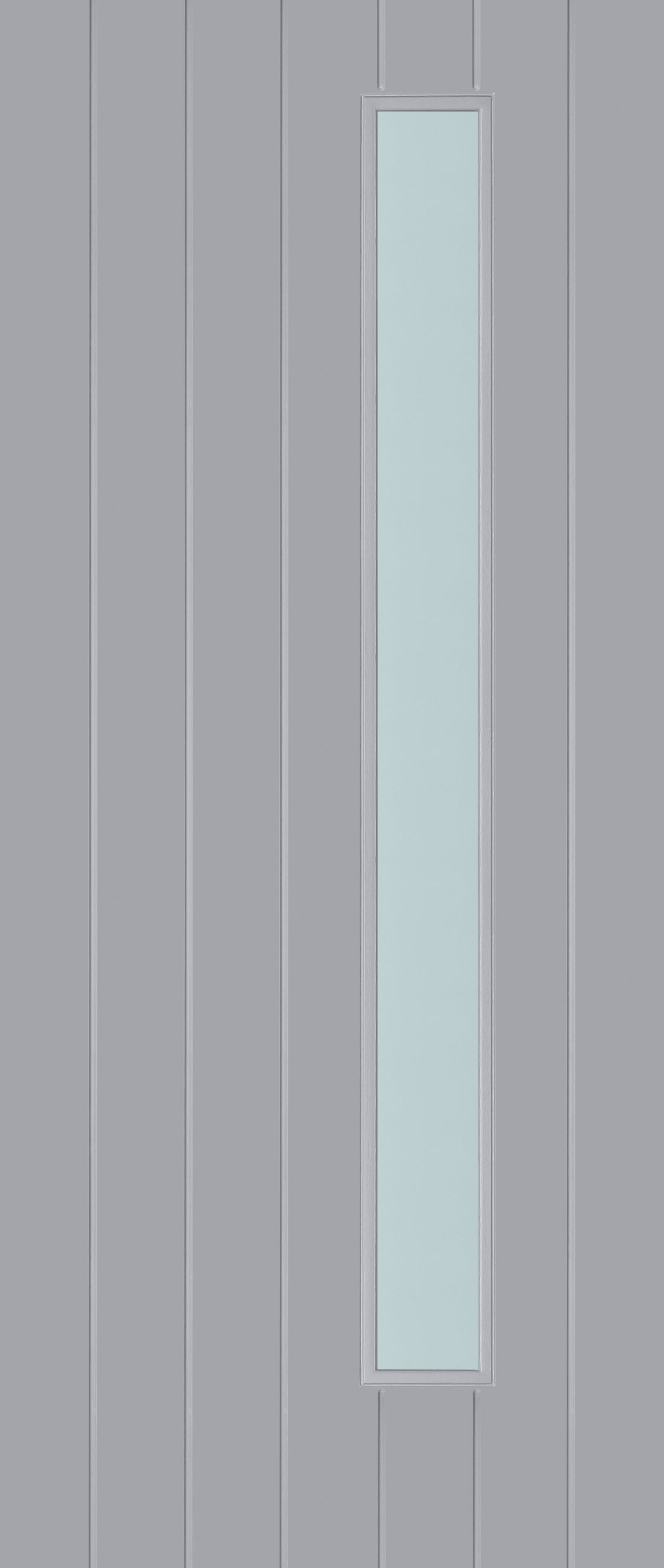 Thermawood Grey Surrey Obscure Glazed External Door