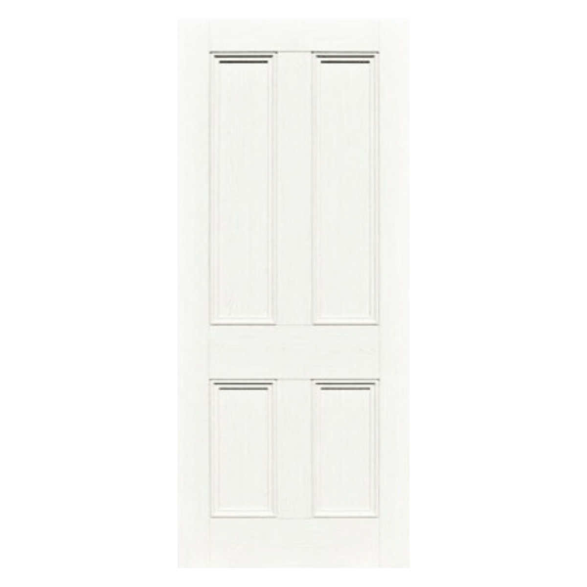 Laminate White Toulouse 4 Panel Internal Door