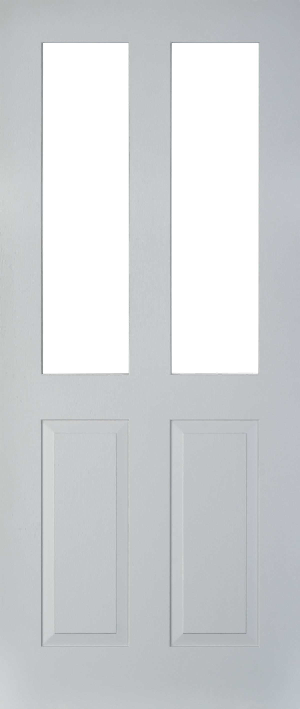 Thermawood Grey Rutland Clear Glazed External Door