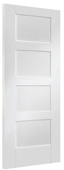 Shaker 4 Panel White Primed Internal Door