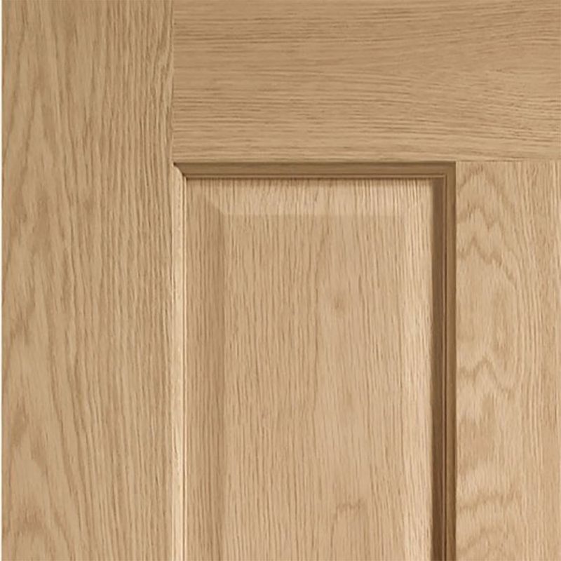 Traditional NRM Victorian 4 Panel Unfinished Oak Internal Door